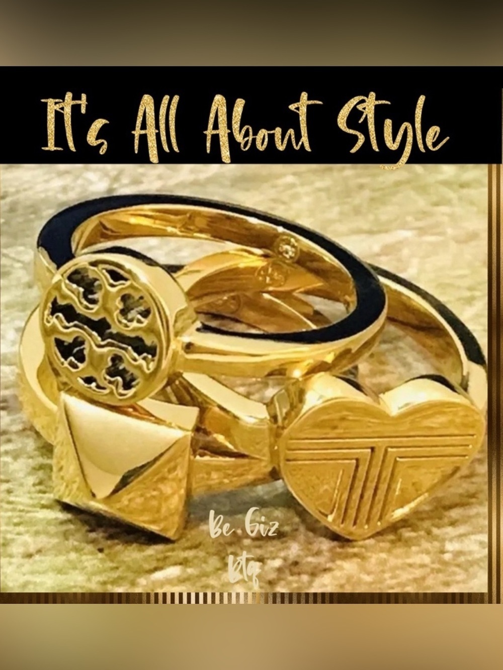 🔥🔥🔥ONE ITEM DEAL OF THE DAY TORY BURCH Authentic RING 7  Reduced Buy Now